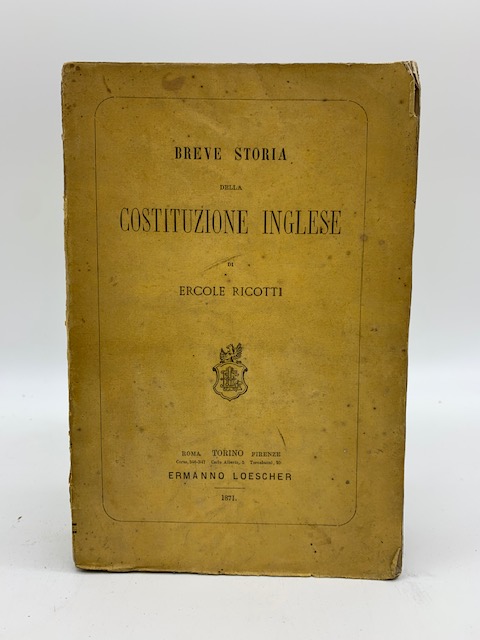 Breve storia della Costituzione inglese